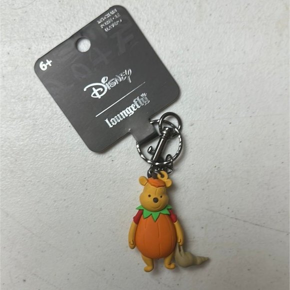Loungefly Disney Winnie the Pooh Halloween 3D Molded Keychain - Picture 4 of 5